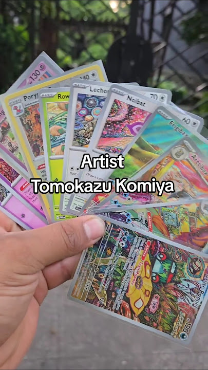 Pokemon Artist Tomokazu Komiya