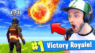 Getting *HIT* by the METEOR - WHAT HAPPENS? - Fortnite: Battle Royale!