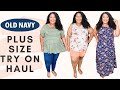 PLUS SIZE OLD NAVY TRY ON HAUL | PLUS SIZE SUMMER TRY ON HAUL