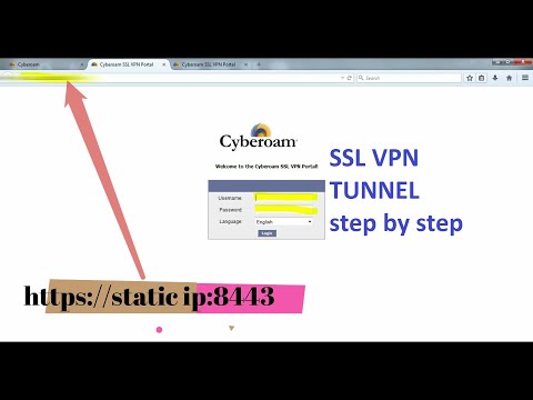Cyberoam SSL VPN FULL Configuration With Client Step by Step