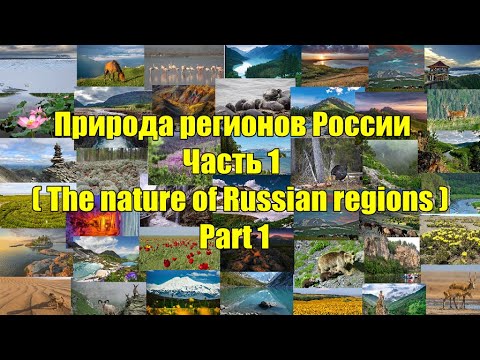 Природа регионов России. Часть1 (The nature of Russian regions. Part 1).
