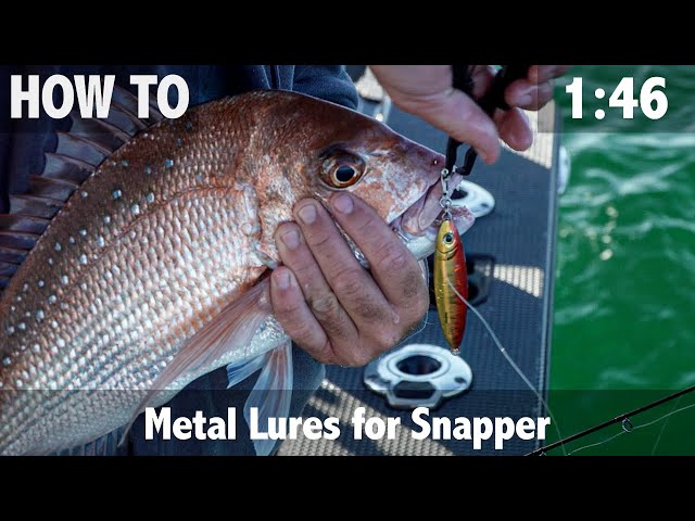 Metal lures for Snapper 