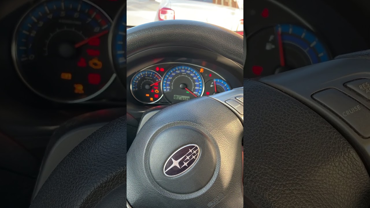 Мой любимый Subaru Forester 2009 года снова не завелся - новая проблема, кто знает что это такое ?