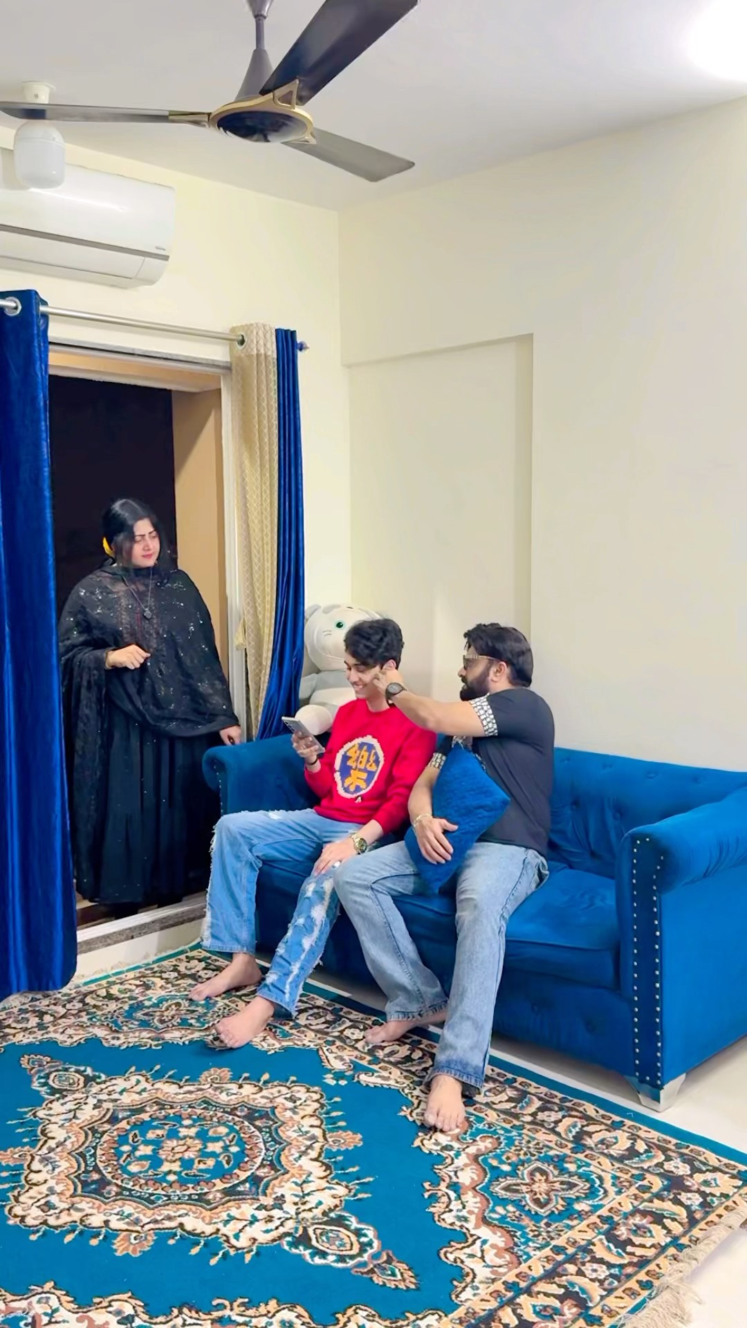 Pappa Bhi?? #zidaanshahidaly #comedy #shorts