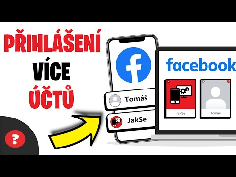 Jak PŘIHLÁSIT VÍCE ÚČTŮ na Facebooku | Návod | Facebook / Počítač / Telefon