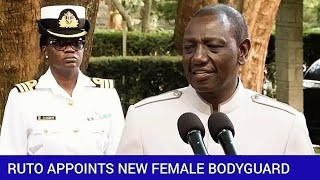 POLITICS: Why President Ruto Appointed New Female Bodyguard Lt Colonel Joan Osweto