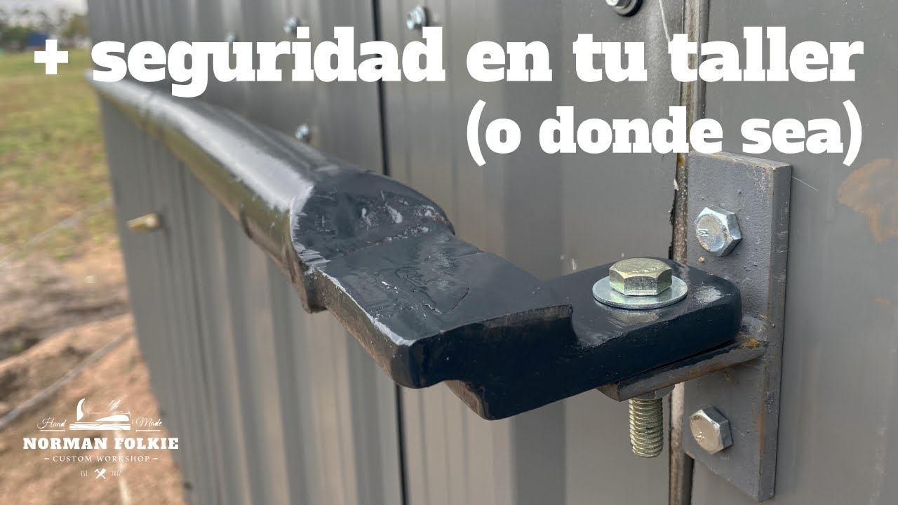 Barra de Seguridad Para Puerta - TRABA DE SEGURIDAD CASERA - 