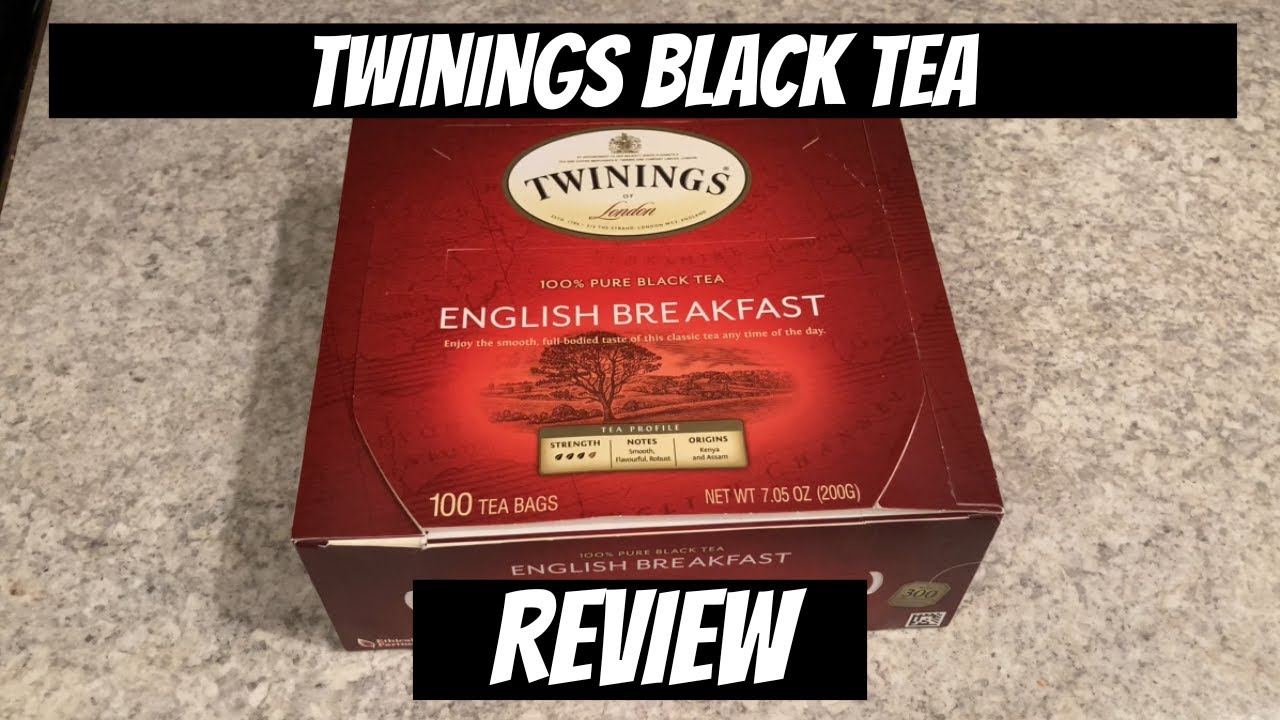 Twinings Black Tea, English Breakfast, Tea Bags - 100 tea bags, 7.05 oz