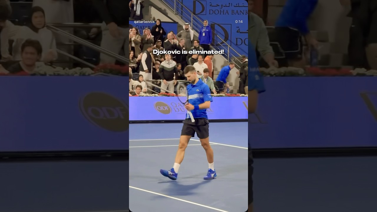 Novak Djokovic Shocked by Elimination! Unexpected Exit from Qatar ExxonMobile open 2025 