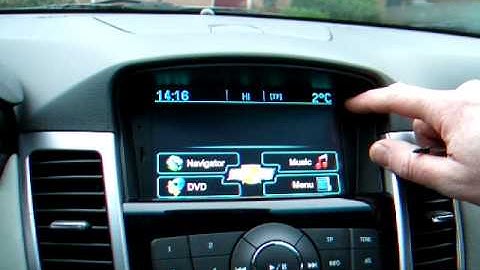 Chevrolet Cruze Gps Navigation