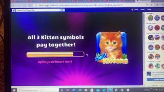 OMG Kittens Slot play Free Jackpot Party Casino game on Facebook Review and play. Bonus round screenshot 4