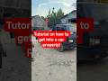 Tutorial on how to get into a car properly! #funny #funnyvideo #funnyshorts #funnymoments #video