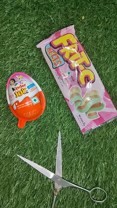 Candy Wali Sour Jelly belt Combo with kinder joy egg #kinderjoy #candycombo #jelly