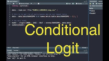 Conditional Logistic Regression in R (Introduction and Walkthrough)