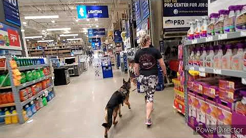 Marta at Lowe's