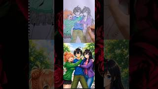 Drawing Hachiman, Yui Yuigahama, and Yukino Yukinoshita (Oregairu) Edit By Ai