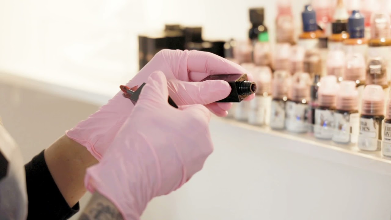 Semi Permanent Lip Tattoo