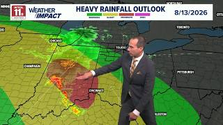 Rain showers return Thursday evening and continue overnight WTOL 11 Weather - Aug 13