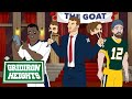 Aaron Rodgers and Russell Wilson Find Out Who's Leaking Rumors | Gridiron Heights Season Finale