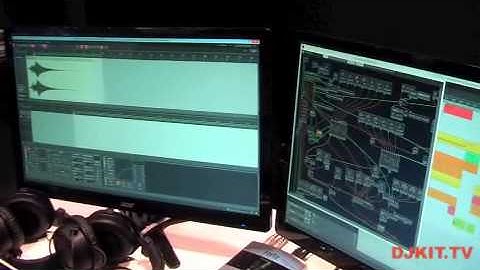 Bitwig studio @Namm 2013 with DJkit tv