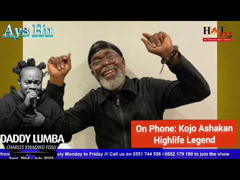 Daddy Lumba is not the greatest Ghanaian artiste of all time - Highlife legend Kojo Ashakan
