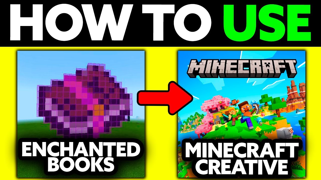 How To Use Enchanted Books in Minecraft Creative 2025 ...
