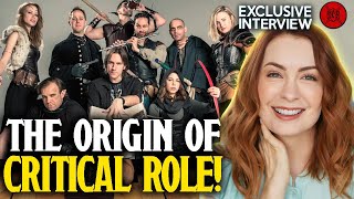 The ORIGIN Of Critical Role & 3d Printing Miniatures With Felicia Day! Felicia Day 3D!