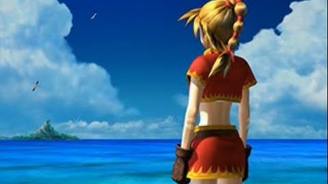 Chrono Cross - Title FMV & Gameplay Teaser (1440p30) (ePSXe 1.9.25)