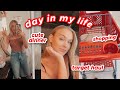 day in my life | shopping, target haul, cute dinner outfit