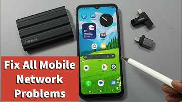 Samsung Galaxy A17 5G | Fix All Mobile Network Problems | No Service | Slow Internet | 100% Solved