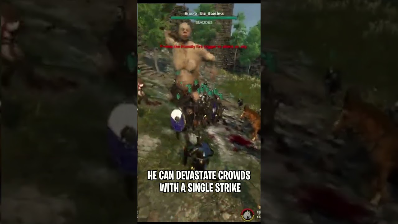 WHAT HAPPENS IF.. YOU FIGHT WITH OLD GIANT (MMORPG - Gloria Victis)