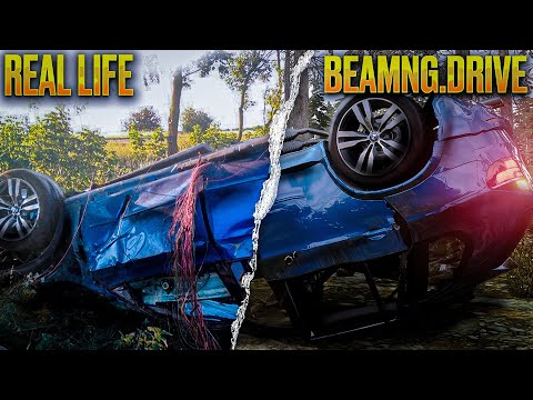 Видео: Аварии на реальных событиях в BeamNG.Drive #24