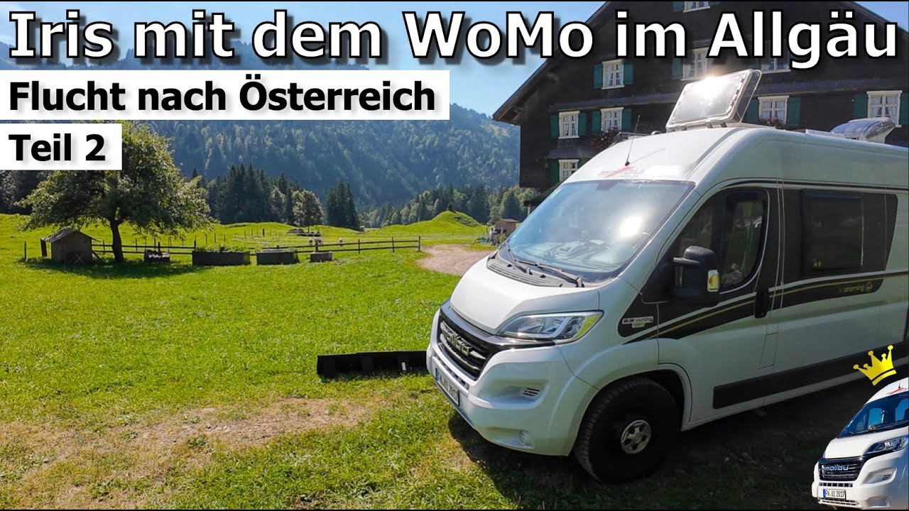 Überfüllte Stellplätze im Allgäu und tolle Alternativen in Österreich.