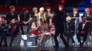 [FANCAM] Seungri's with EXO and TaeTiSeo @MAMA 2015