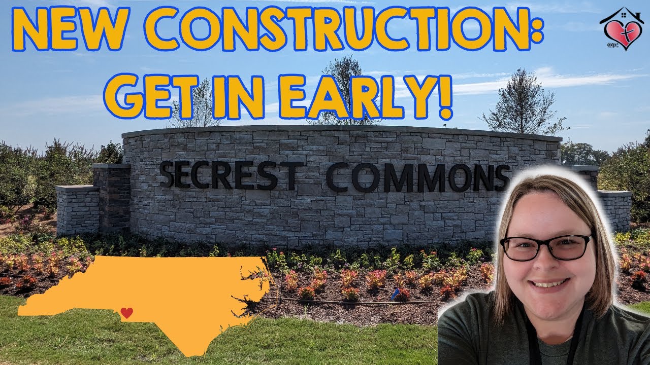 🏠New Construction 5 Bedroom Homes 400K Secrest Commons Living In Charlotte Monroe, NC