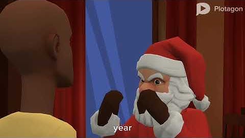 A Plotagon Santa Claus Funny Video