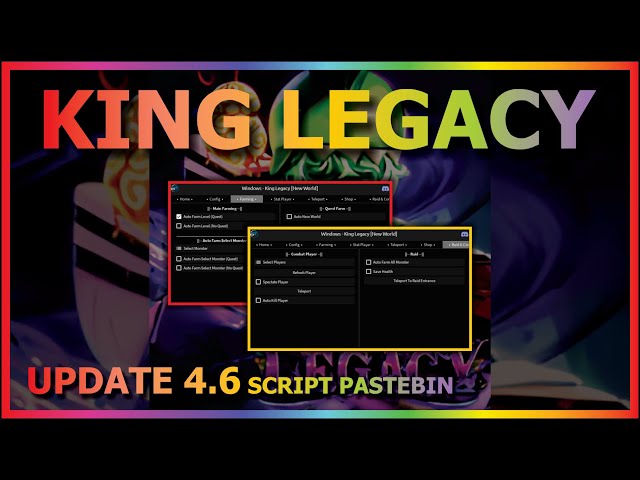 ci2) KING LEGACY Script Pastebin 2023 Auto Farm, Raid & More 2023 - New  Undetected Version (de4a) - Collection