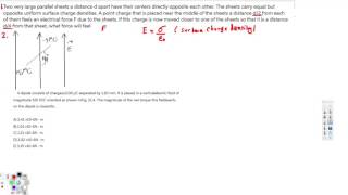 Physics -  Electric Charge and Electric Field -  Example 10