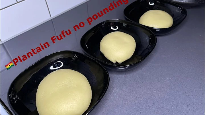Plantain Fufu Made Easy | You’ve been Making Your Powered Fufu Wrong | Fufu Recipe | Lovystouch