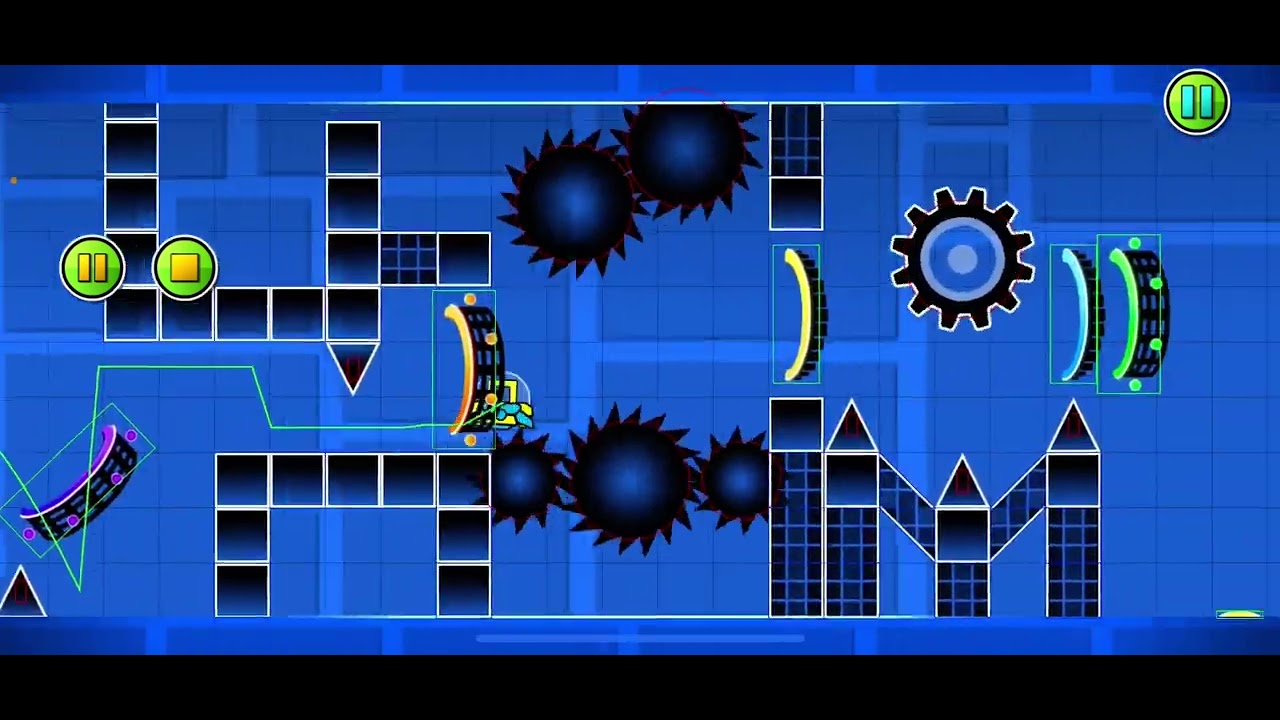 Creando mi segundo nivel de Geometry Dash - YouTube