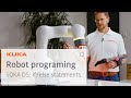 KUKA robot programming with iiQKA OS:  if/else statements