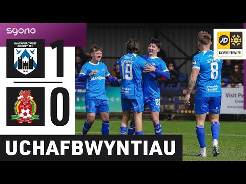 Uchafbwyntiau | Highlights: Hwlffordd 1-0 Llansawel | JD Cymru Premier — football highlights
