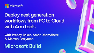 Deploy next generation workflows from PC to Cloud with Arm tools | BRKFP293