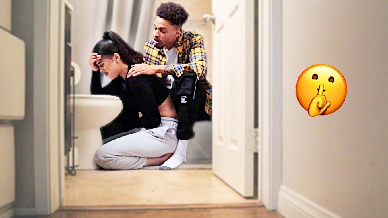 Having BAD PERIOD Cramps to see how he reacts **CUTE REACTION**