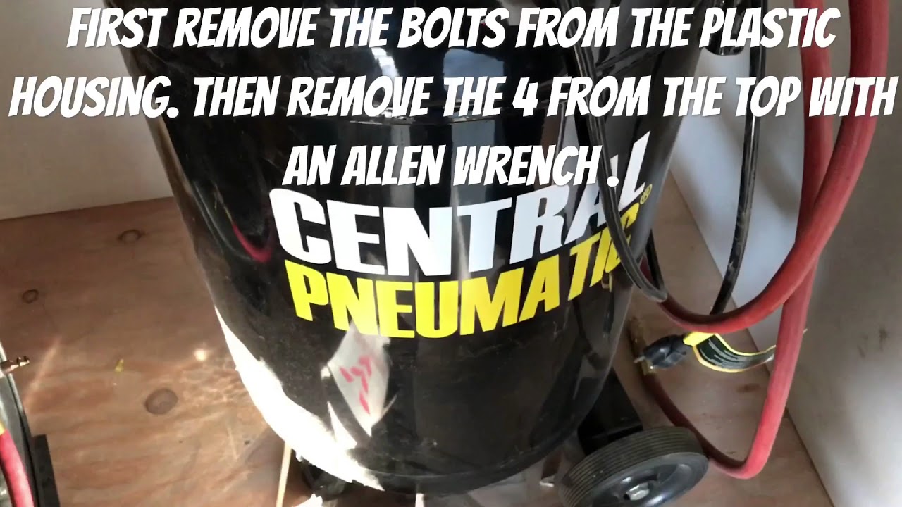 How to fix a Harbor Freight Compressor that’s not building pressure! YouTube