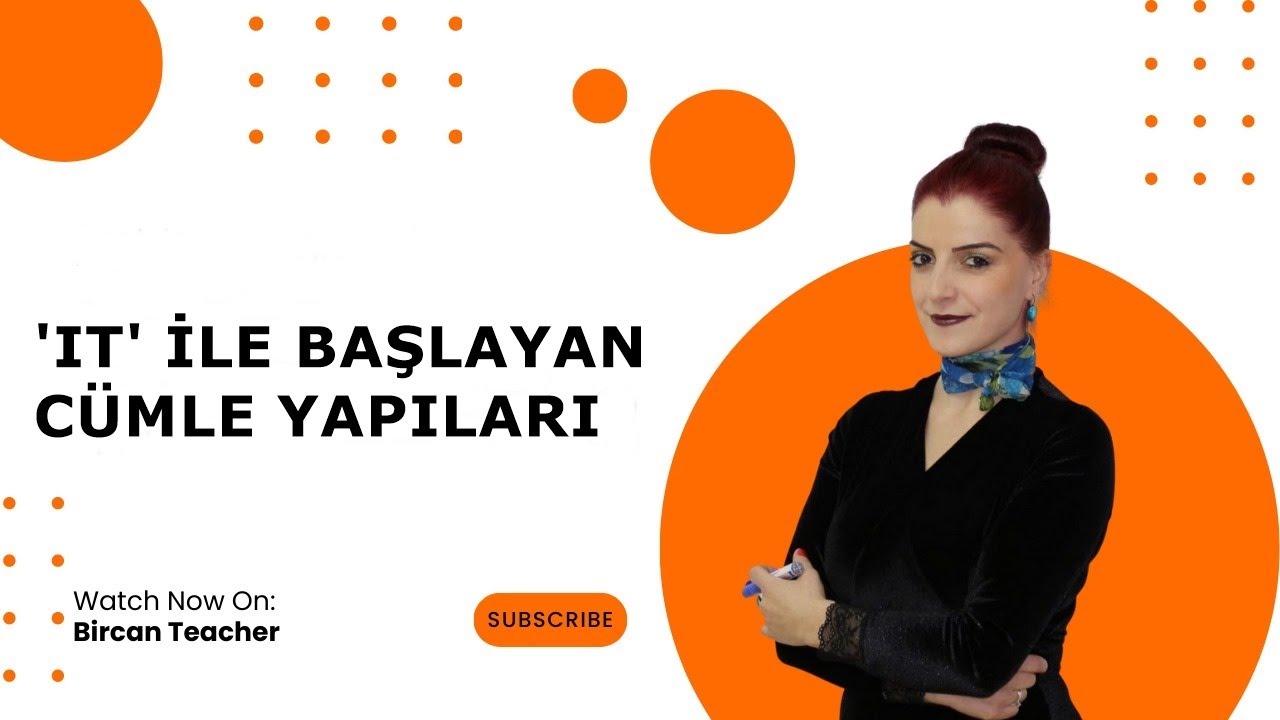 DERS 71 -   'IT' İLE BAŞLAYAN CÜMLE YAPILARI - #ingilizceöğreniyorum #ingilizce #dilöğren #speaking