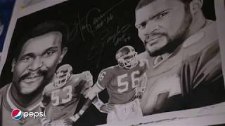 Ultimate Giants fan cave and artwork collection