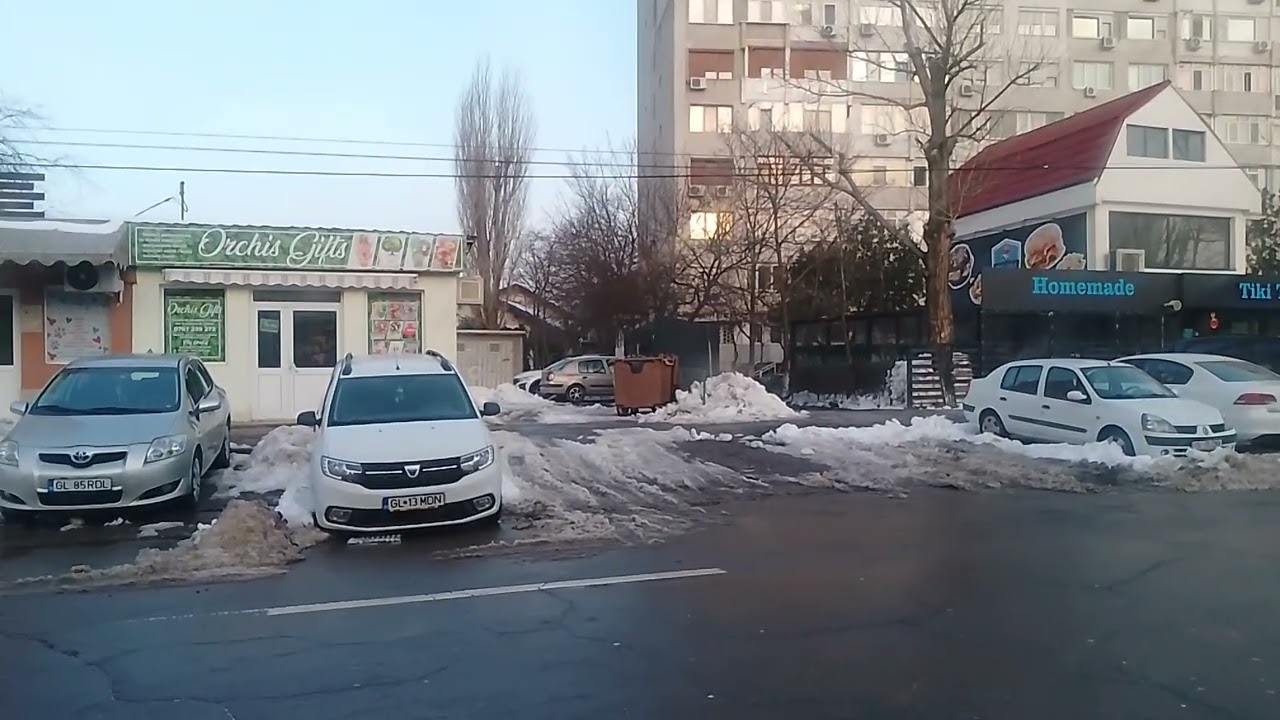 Galati, din autobuz