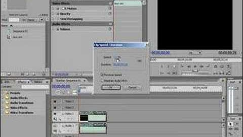 Premiere - Reverse Audio and Video