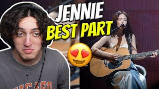 Jennie - Best Part PRIVATE STAGE PERFORMANCE | HER VOCAL RANGE !!! REACTION🔥